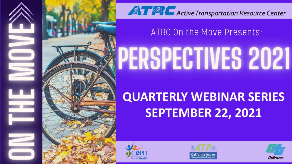 Title slides read "Perspectives 2021. Quarterly webinar series. September 22, 2021."