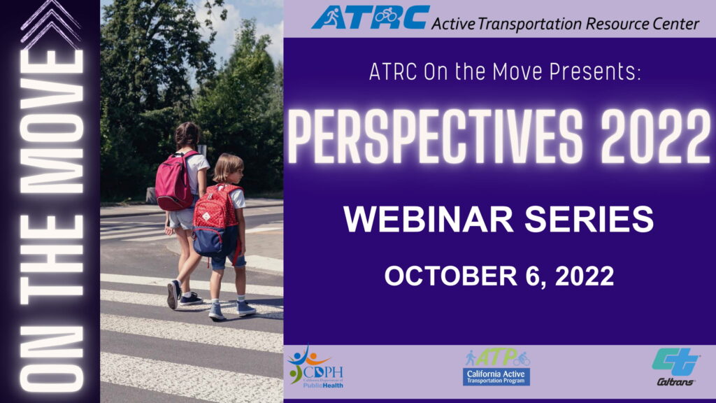 Title slides reads "Perspectives 2022. Webinar series. October 6, 2022."