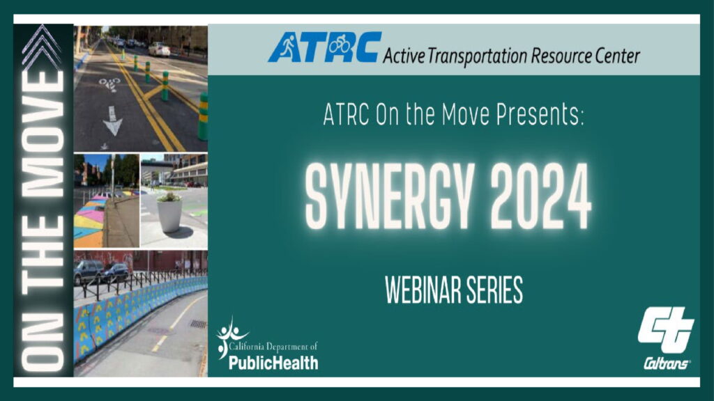 Title slides reads "Synergy 2024. Webinar series."