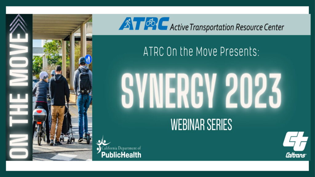 Title slide reads "Synergy 2023. Webinar series."